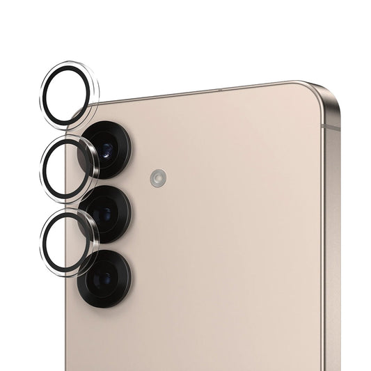 Zaštitna folija za stražnju kameru PanzerGlass Hoops za Samsung Galaxy S25 S931, Kaljeno staklo, Prozirna