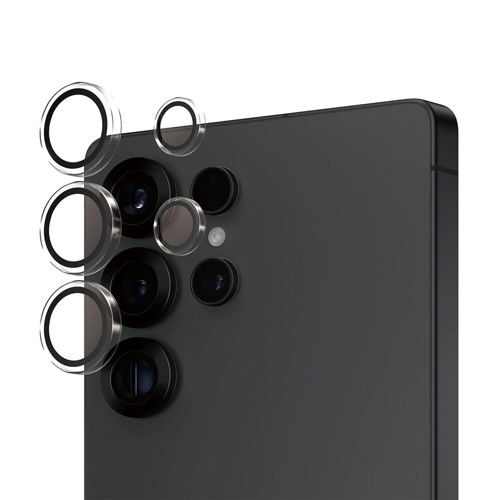 Zaštitna folija za stražnju kameru PanzerGlass Hoops za Samsung Galaxy S25 Ultra S938, Kaljeno staklo, Prozirna
