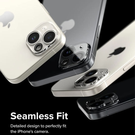 Zaštitna folija za stražnju kameru Ringke za Apple iPhone 15 Plus / 15, Kaljeno staklo, Set od 2 komada, Prozirna