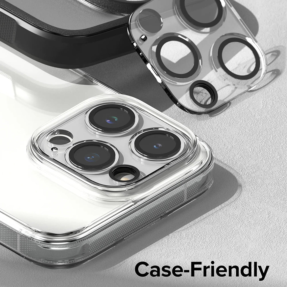 Zaštitna folija za stražnju kameru Ringke za Apple iPhone 15 Pro Max, Kaljeno staklo, Set 2 komada, Prozirna