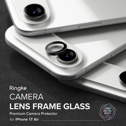 Zaštitna folija Ringke za stražnju kameru Apple iPhone 17 Air, Kaljeno staklo, Crna