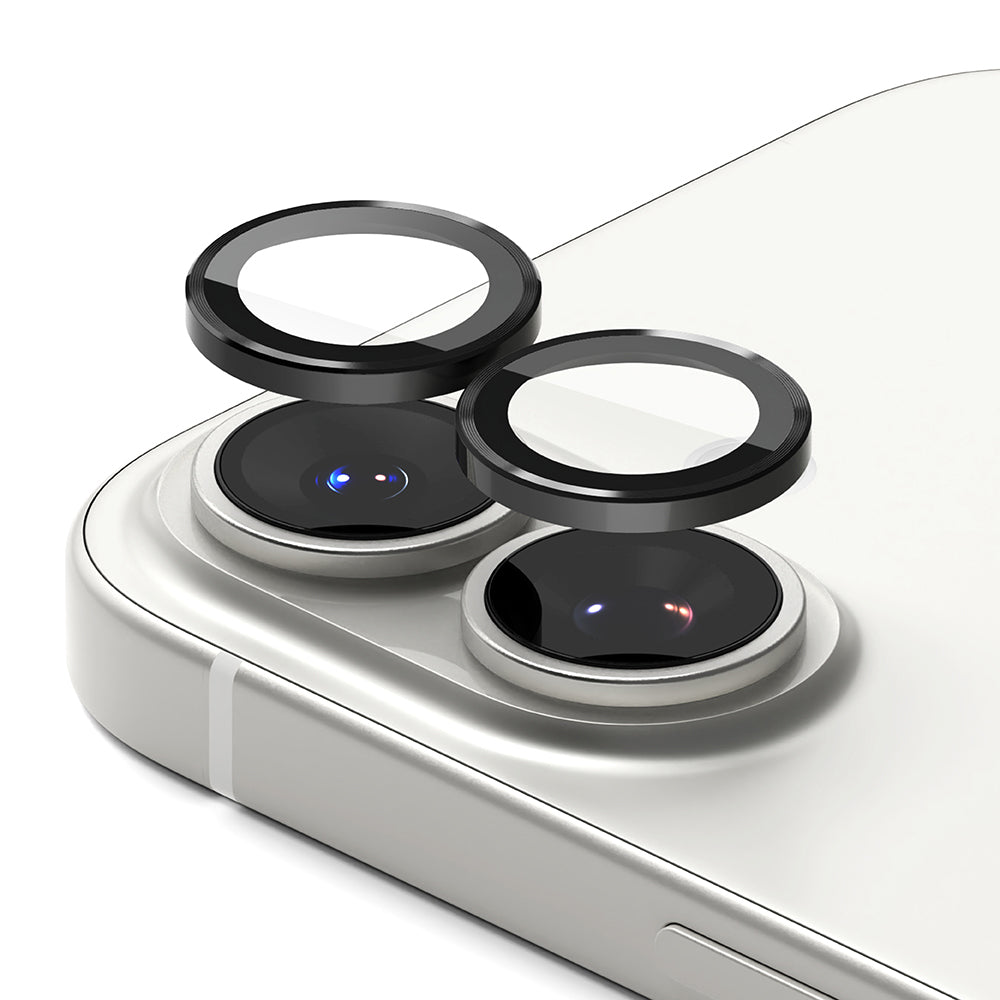 Zaštitna folija za stražnju kameru Ringke za Apple iPhone 17, Kaljeno staklo, Crna
