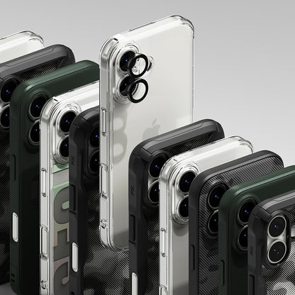 Zaštitna folija za stražnju kameru Ringke za Apple iPhone 17, Kaljeno staklo, Crna