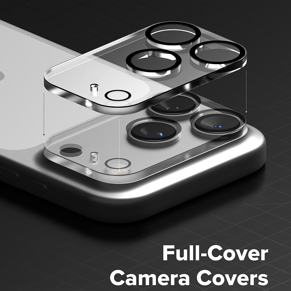 Zaštitna folija za stražnju kameru Ringke za Apple iPhone 18 Pro, kaljeno staklo, set od 2 komada, prozirna