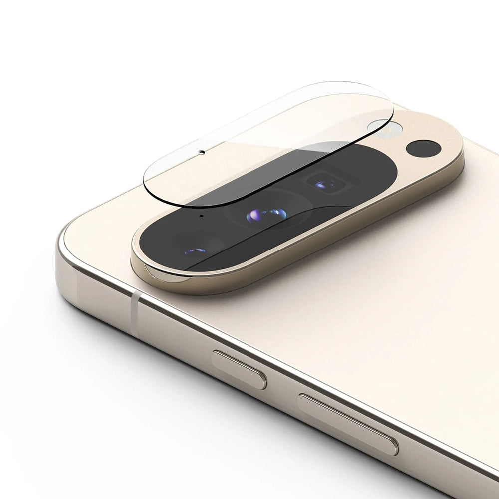 Zaštitna folija za stražnju kameru Ringke za Google Pixel 9 Pro, kaljeno staklo, set od 3 komada, prozirna