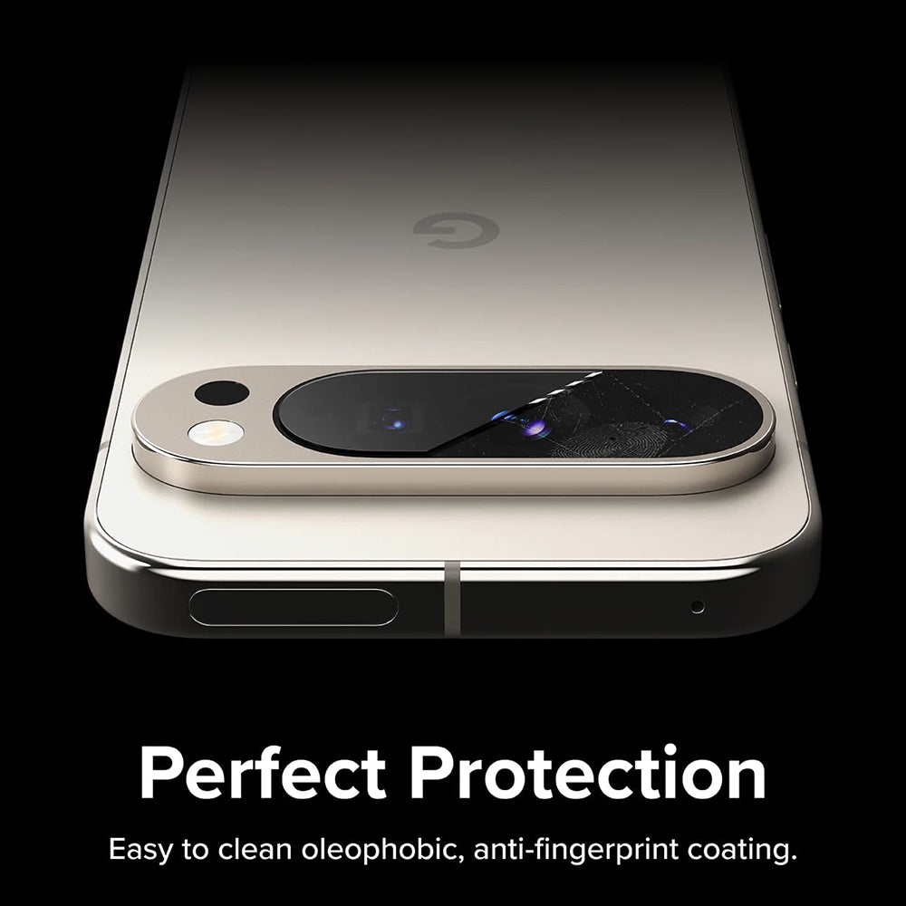 Zaštitna folija za stražnju kameru Ringke za Google Pixel 9 Pro, kaljeno staklo, set od 3 komada, prozirna