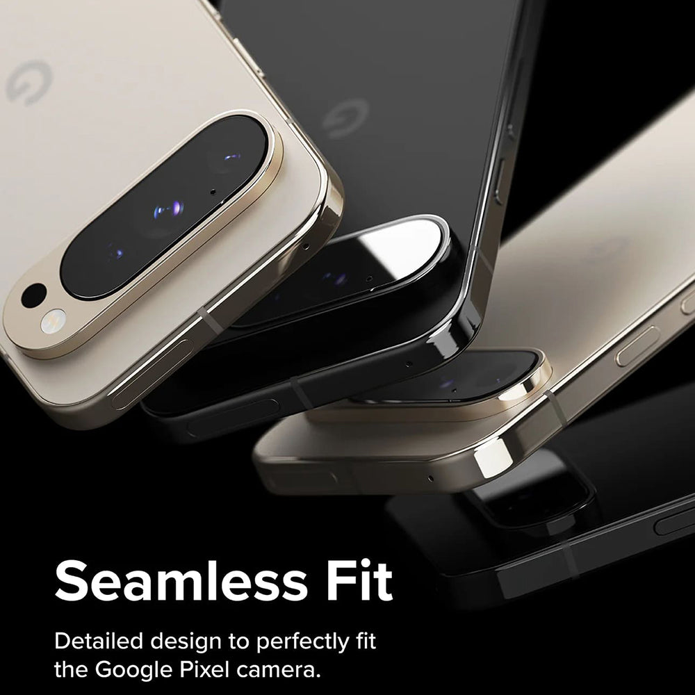 Zaštitna folija za stražnju kameru Ringke za Google Pixel 9 Pro, kaljeno staklo, set od 3 komada, prozirna