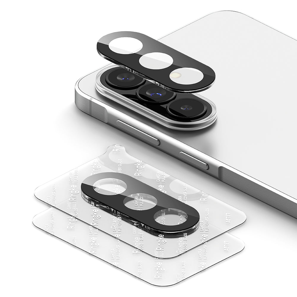 Zaštitna folija za stražnju kameru Ringke za Samsung Galaxy A57 5G / A37 5G, Kaljeno staklo, Set od 2 komada, Prozirna