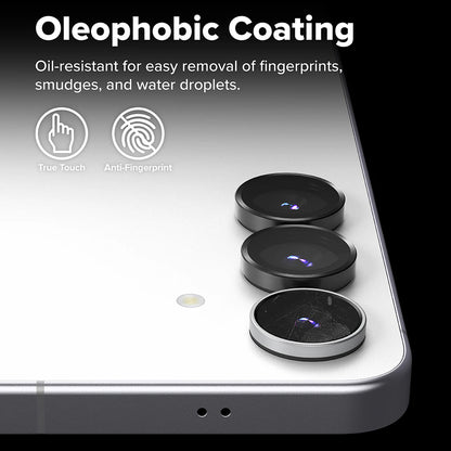Zaštitna folija za stražnju kameru Ringke za Samsung Galaxy S25 FE, kaljeno staklo, set od 2 komada, crna