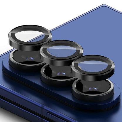 Zaštitna folija za stražnju kameru Ringke za Samsung Galaxy Z Fold7 F966, Kaljeno staklo, Set od 2 komada, Crna