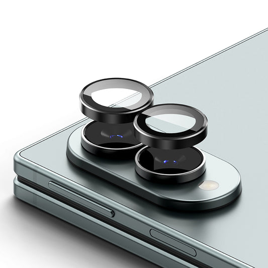 Zaštitna folija za stražnju kameru Ringke za Samsung Galaxy Z Fold8 F971, kaljeno staklo, set od 2 komada, crna