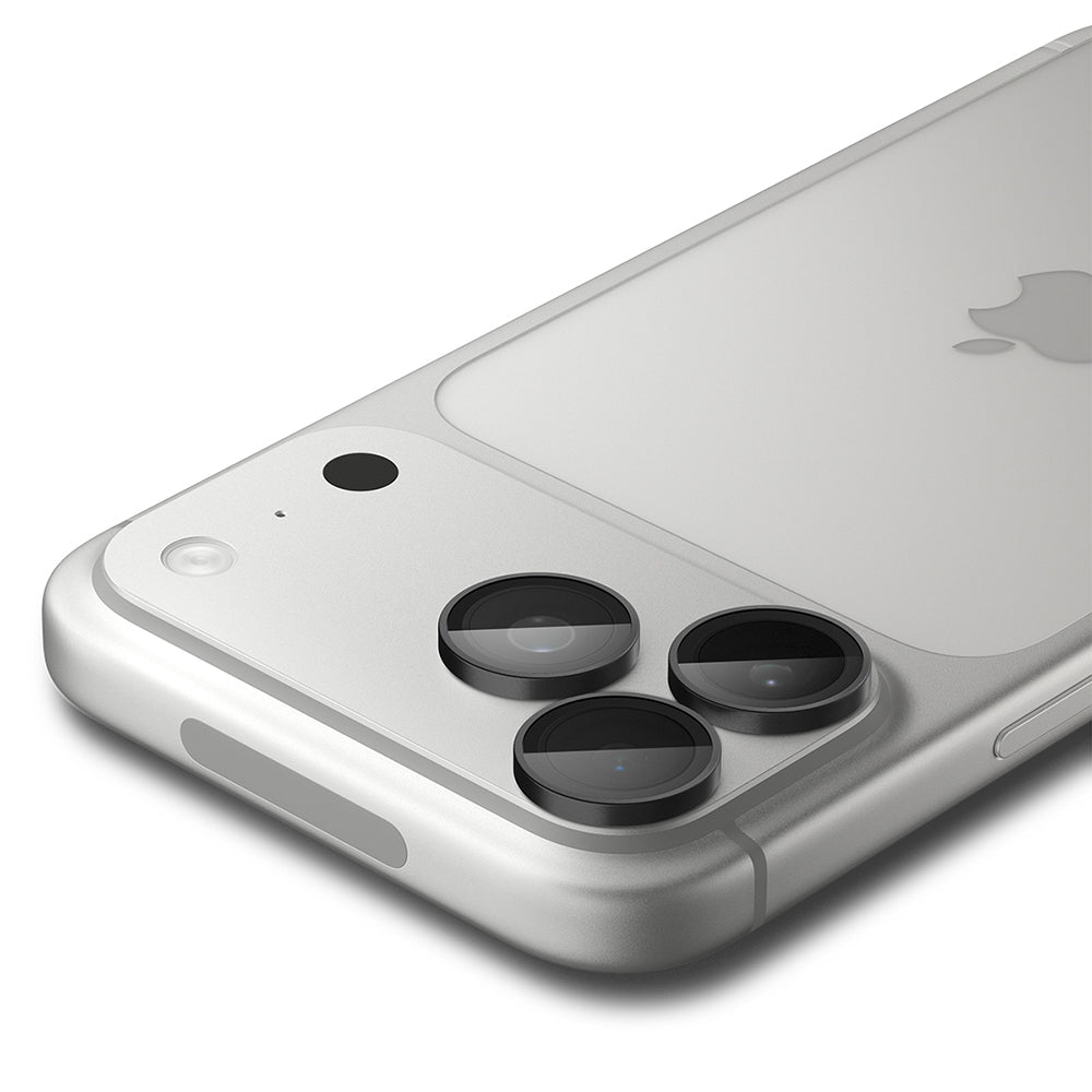 Zaštitna folija za stražnju kameru Spigen GlastR EZ FIT Optik Pro za Apple iPhone 18 Pro / 18 Pro Max, Kaljeno staklo, Set od 2 komada, Tamno siva AGL12043