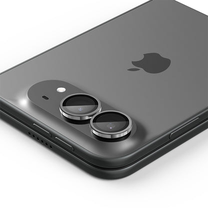 Zaštitna folija za stražnju kameru Spigen GlastR EZ FIT Optik Pro za Apple iPhone Duo, Kaljeno staklo, Set od 2 komada, Siva AGL12012