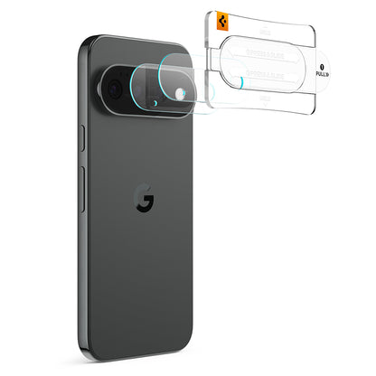 Zaštitna folija za stražnju kameru Spigen GlastR EZ FIT Optik Pro za Google Pixel 11 Pro XL, Kaljeno staklo, Set od 2 komada, Prozirna AGL11489