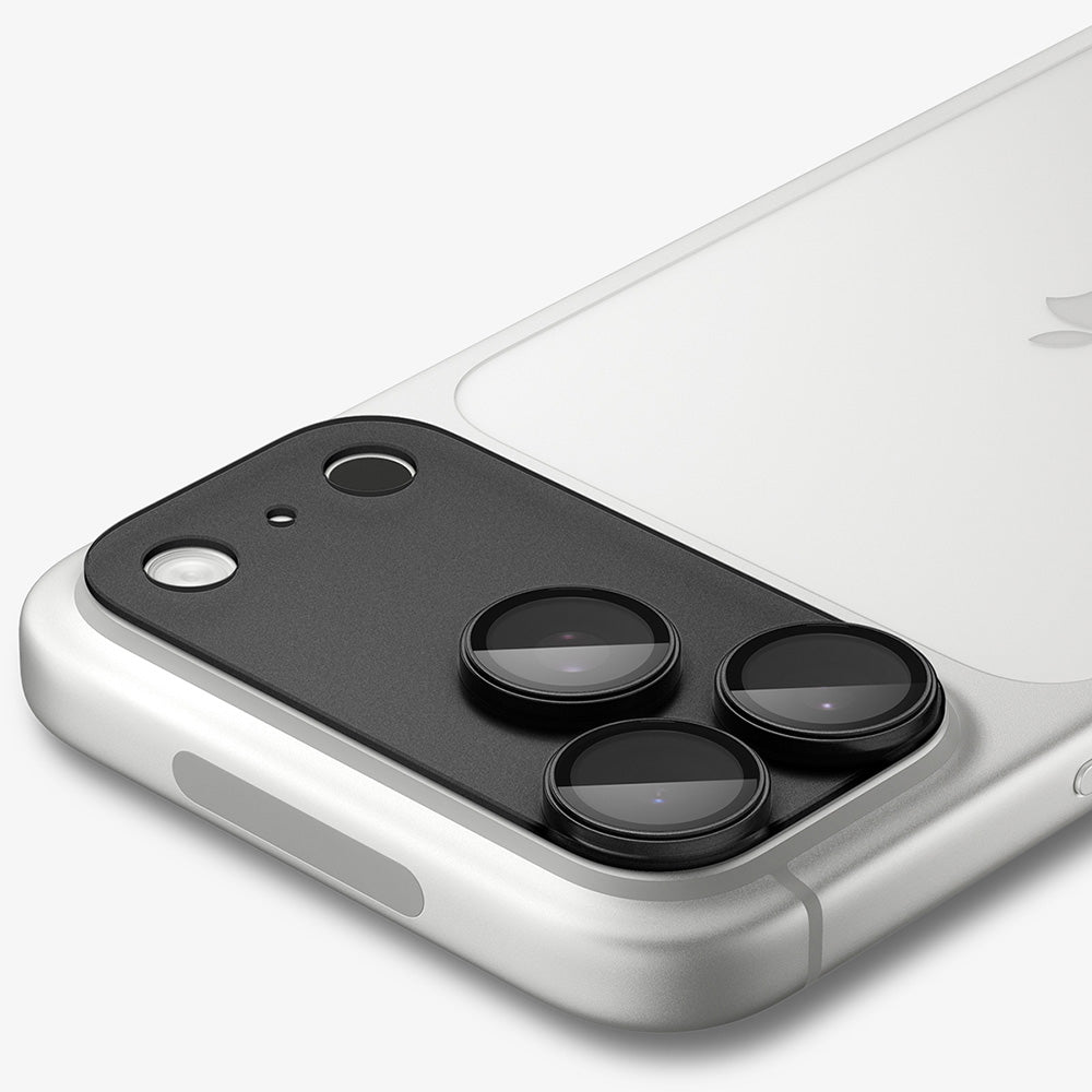 Zaštitna folija za stražnju kameru Spigen GlastR EZ FIT Optik Pro XL za Apple iPhone 18 Pro Max, Kaljeno staklo, Tamno siva AGL12039