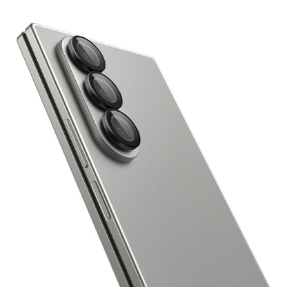 Zaštitna folija za stražnju kameru Spigen GlastR EZ FIT Optik Pro HD za Samsung Galaxy Z Fold7 F966, Kaljeno staklo, Set od 2 komada, Crna AGL09581