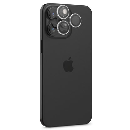 Zaštitna folija za stražnju kameru Spigen GlastR EZ FIT Optik Pro za Apple iPhone 17 Pro Max / 17 Pro, Kaljeno staklo, Set od 2 komada, Prozirna