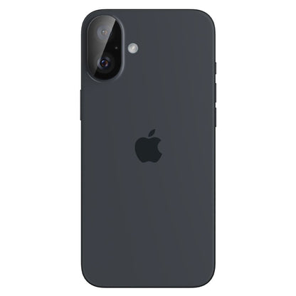 Zaštitna folija za stražnju kameru Spigen GlastR Optik za Apple iPhone 16 Plus / 16, Kaljeno staklo, Set od 2 komada, Crna AGL07922