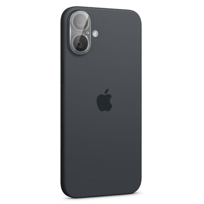 Zaštitna folija za stražnju kameru Spigen GlastR Optik za Apple iPhone 16 Plus / 16, Kaljeno staklo, Set od 2 komada, Prozirna AGL07923