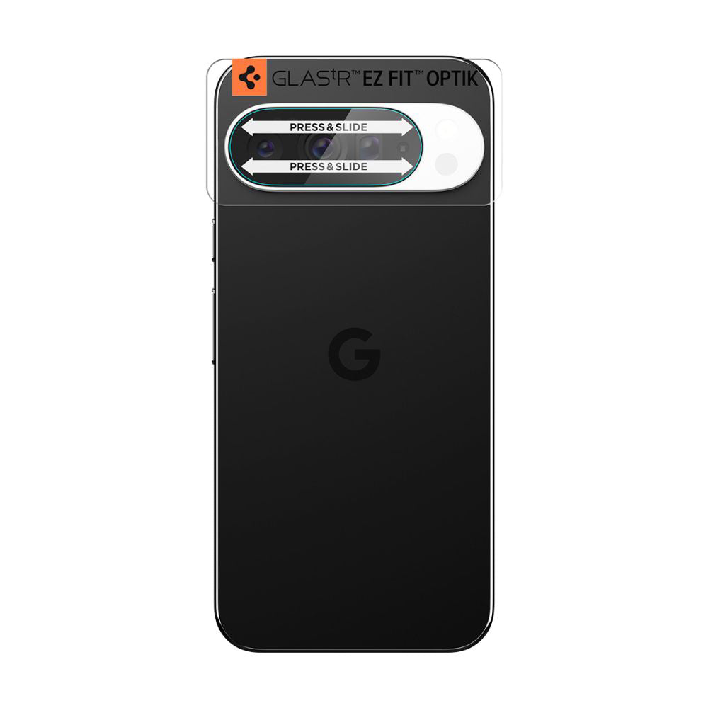 Zaštitna folija za stražnju kameru Spigen GlastR Optik za Google Pixel 10 Pro, kaljeno staklo, set od 2 komada, prozirna AGL09662