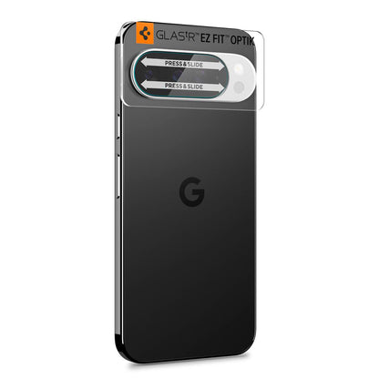 Zaštitna folija za stražnju kameru Spigen GlastR Optik za Google Pixel 10 Pro, kaljeno staklo, set od 2 komada, prozirna AGL09662