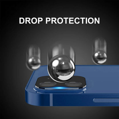 Zaštitna folija za stražnju kameru Techsuit za Apple iPhone 11 Pro / 11 Pro Max, Kaljeno staklo, Crna