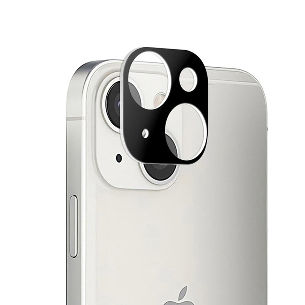Zaštitna folija za stražnju kameru Techsuit za Apple iPhone 13 mini / 13, Kaljeno staklo, Crna