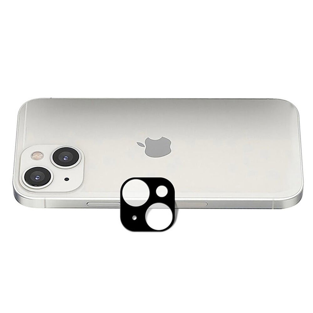 Zaštitna folija za stražnju kameru Techsuit za Apple iPhone 13 mini / 13, Kaljeno staklo, Crna