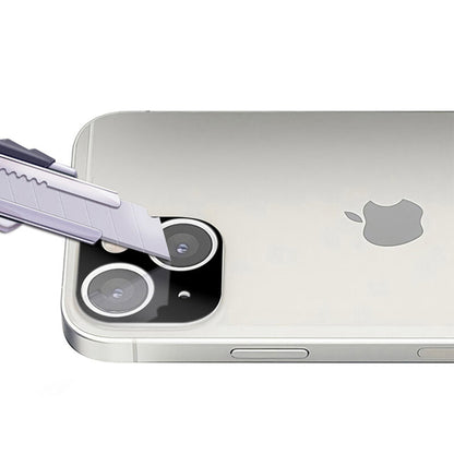 Zaštitna folija za stražnju kameru Techsuit za Apple iPhone 13 mini / 13, Kaljeno staklo, Crna