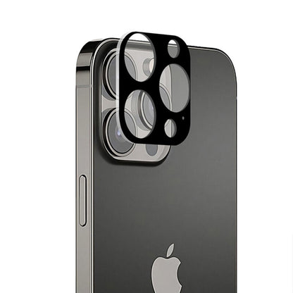 Zaštitna folija za stražnju kameru Techsuit za Apple iPhone 13 Pro Max / 13 Pro, Kaljeno staklo, Crna
