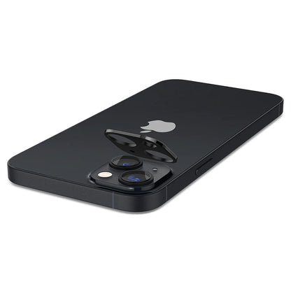 Zaštitna folija za stražnju kameru Techsuit za Apple iPhone 14 Plus / 14, Kaljeno staklo, Crna