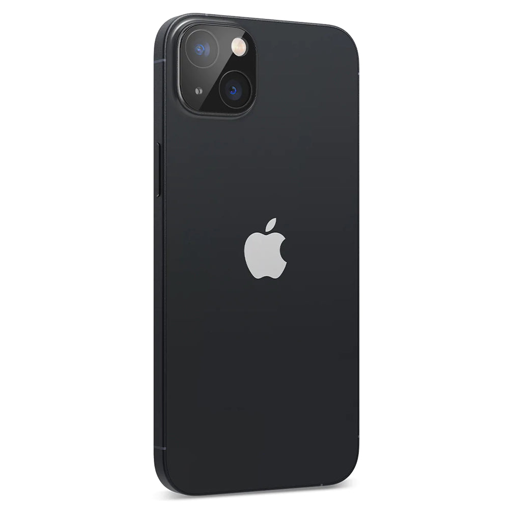 Zaštitna folija za stražnju kameru Techsuit za Apple iPhone 14 Plus / 14, Kaljeno staklo, Crna