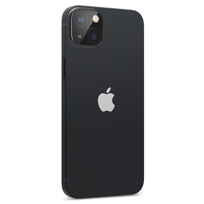 Zaštitna folija za stražnju kameru Techsuit za Apple iPhone 14 Plus / 14, Kaljeno staklo, Crna