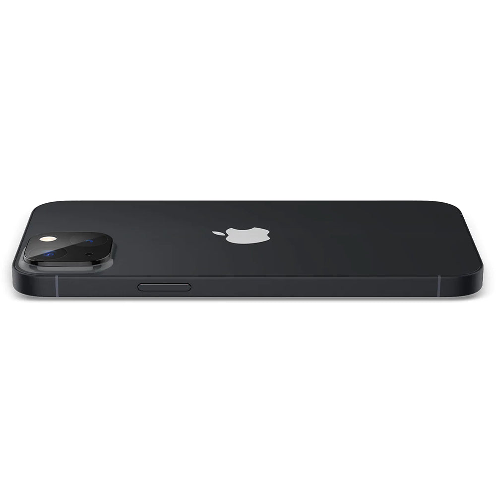 Zaštitna folija za stražnju kameru Techsuit za Apple iPhone 14 Plus / 14, Kaljeno staklo, Crna