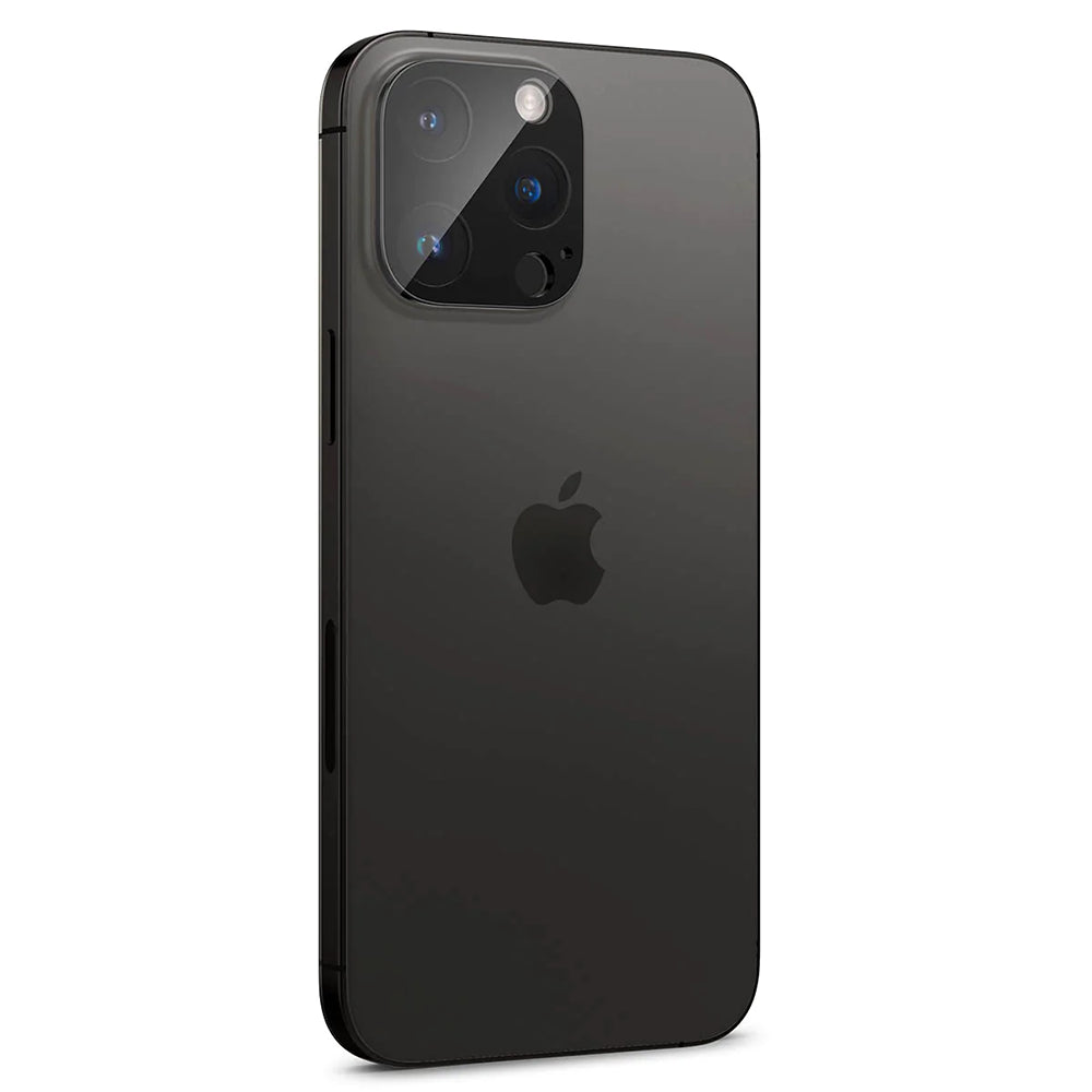 Zaštitna folija za stražnju kameru Techsuit za Apple iPhone 14 Pro Max / 14 Pro, Kaljeno staklo, Crna