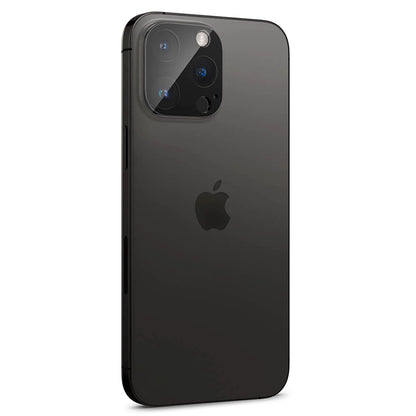 Zaštitna folija za stražnju kameru Techsuit za Apple iPhone 14 Pro Max / 14 Pro, Kaljeno staklo, Crna