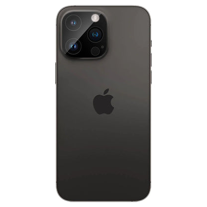 Zaštitna folija za stražnju kameru Techsuit za Apple iPhone 14 Pro Max / 14 Pro, Kaljeno staklo, Crna