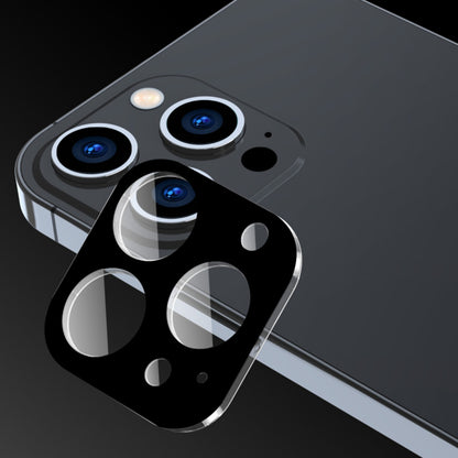 Zaštitna folija za stražnju kameru Techsuit za Apple iPhone 16 Plus / 16, Kaljeno staklo, Crna