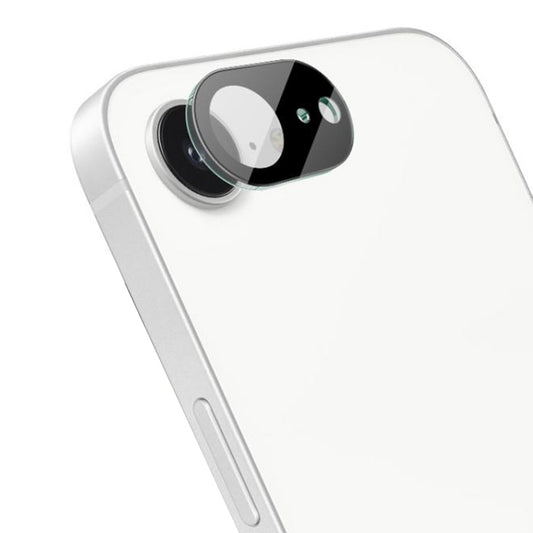 Zaštitna folija za stražnju kameru Techsuit za Apple iPhone 17e / 16e, Kaljeno staklo, Crna