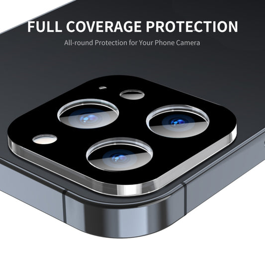Zaštitna folija za stražnju kameru Techsuit za Apple iPhone 17 Pro Max, Kaljeno staklo, Crna