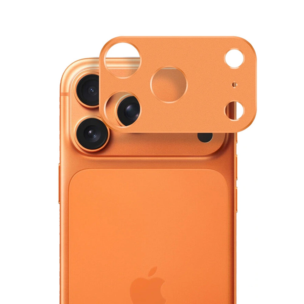 Zaštitna folija za stražnju kameru Techsuit za Apple iPhone 17 Pro Max, Kaljeno staklo, Narančasta