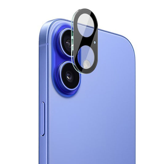 Zaštitna folija za stražnju kameru Techsuit za Apple iPhone 17, Kaljeno staklo, Crna