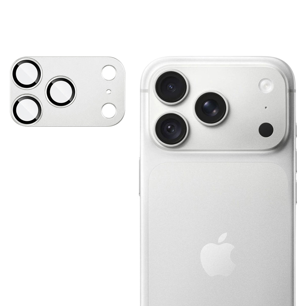 Techsuit zaštitna folija za stražnju kameru za Apple iPhone 18 Pro Max, kaljeno staklo, srebrna