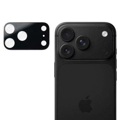 Zaštitna folija za stražnju kameru Techsuit za Apple iPhone 18 Pro Max, kaljeno staklo, crna
