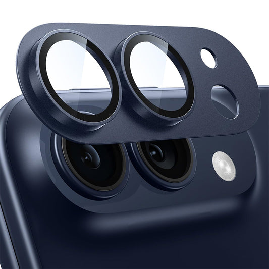 Zaštitna folija za stražnju kameru Techsuit za Apple iPhone Duo, kaljeno staklo, tamnoplava