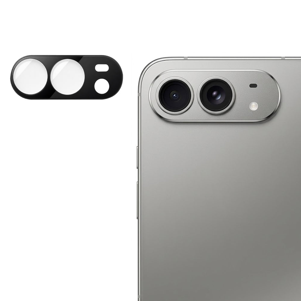 Zaštitna folija za stražnju kameru Techsuit za Apple iPhone Ultra, kaljeno staklo, crna