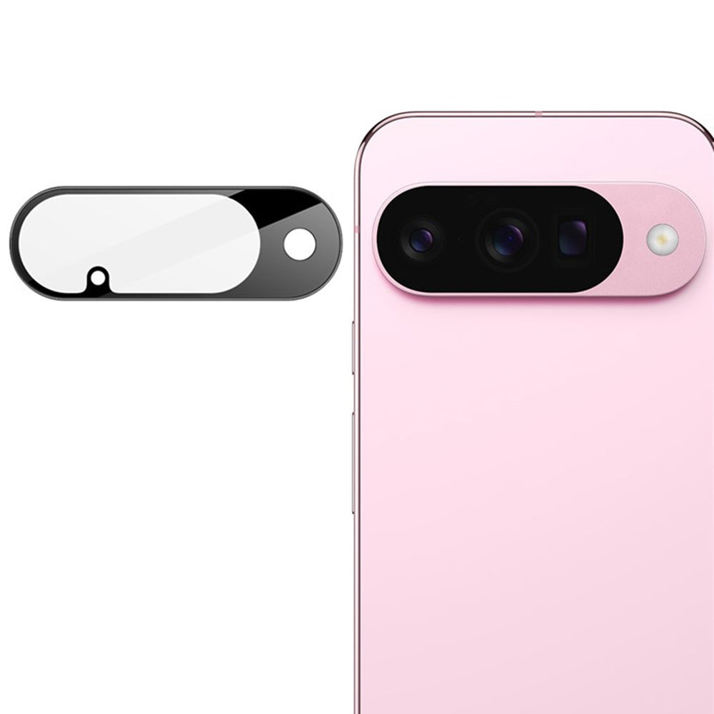 Zaštitna folija za stražnju kameru Techsuit za Google Pixel 10, kaljeno staklo, crna