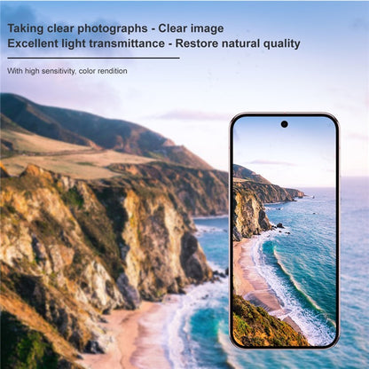 Zaštitna folija za stražnju kameru Techsuit za Google Pixel 10, kaljeno staklo, crna