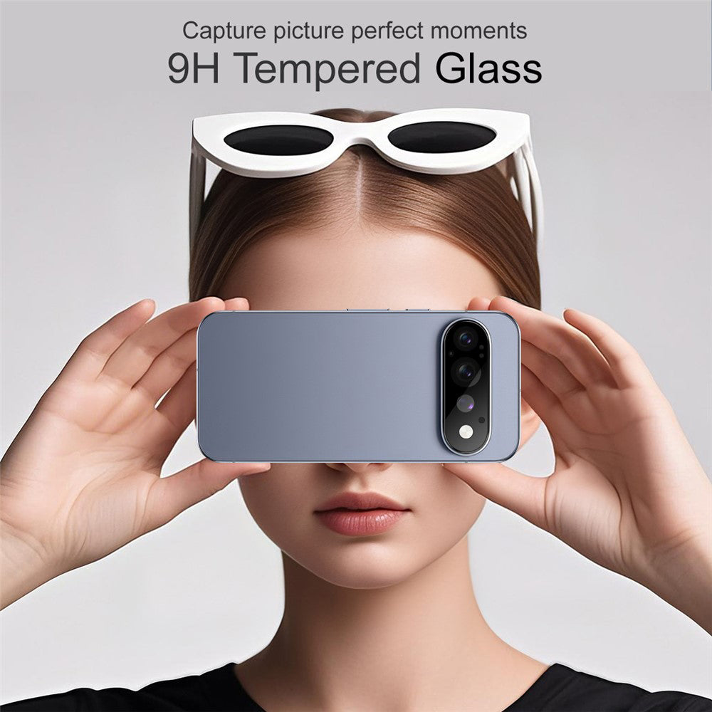 Zaštitna folija za stražnju kameru Techsuit za Google Pixel 11 Pro, kaljeno staklo, crna