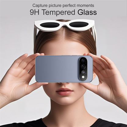 Zaštitna folija za stražnju kameru Techsuit za Google Pixel 11 Pro, kaljeno staklo, crna